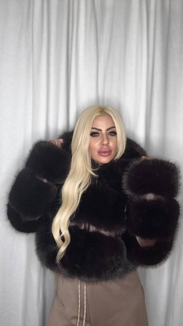 Ecopelliccia Fashion Lady crop top