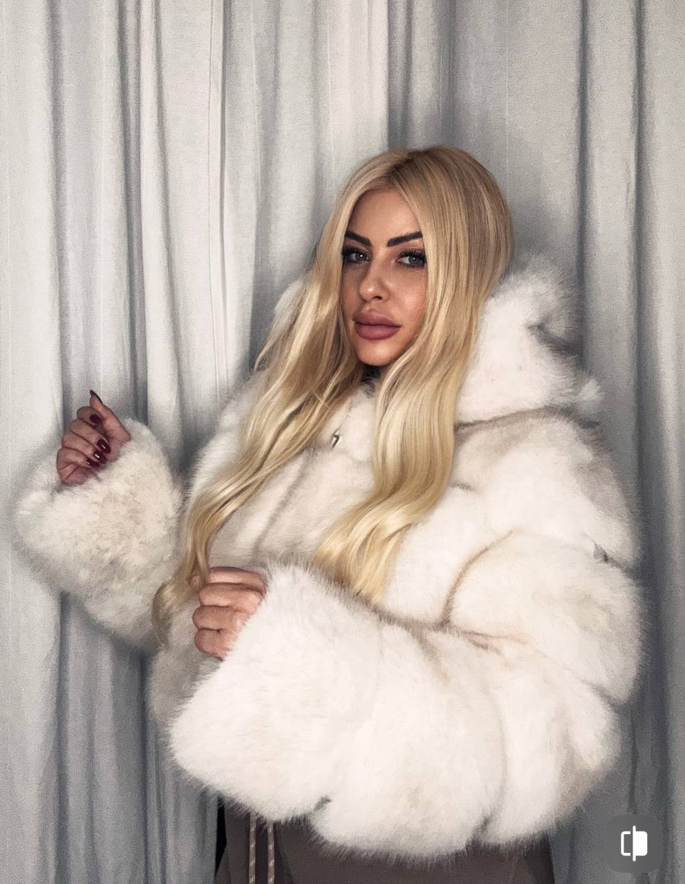 Ecopelliccia Fashion Lady crop top